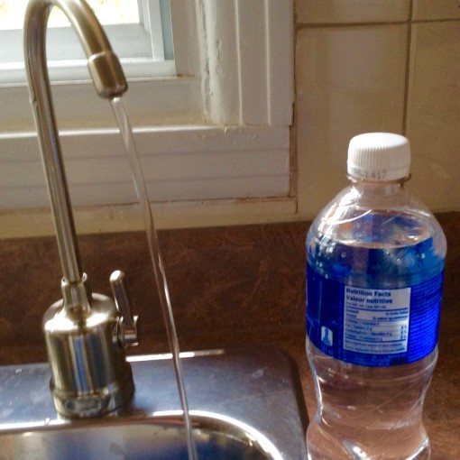 BOTTLED WATER VERSUS HOME FILTER SYSTEM